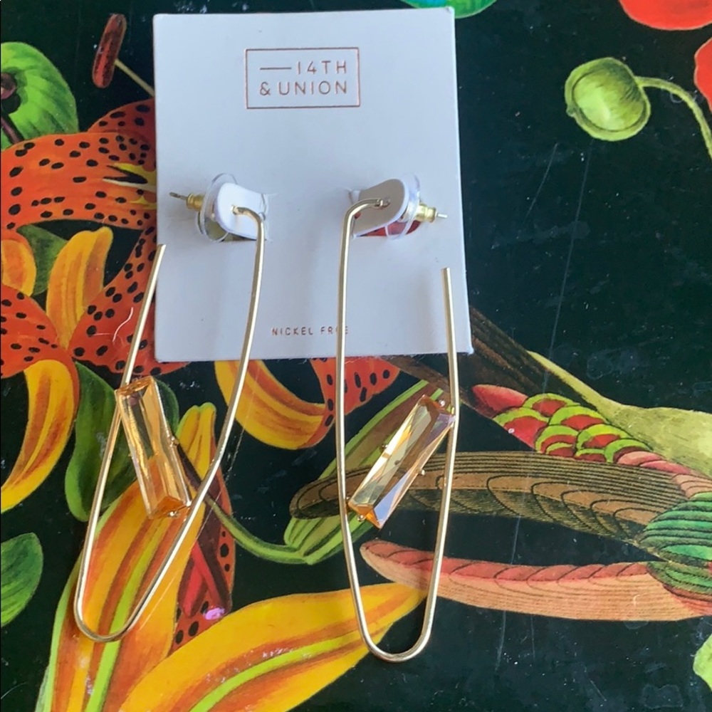 Contemporary earrings
